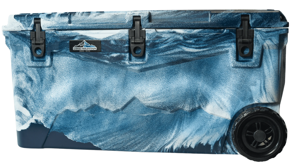 110 Quart Lone Mountain to-Molded Cooler