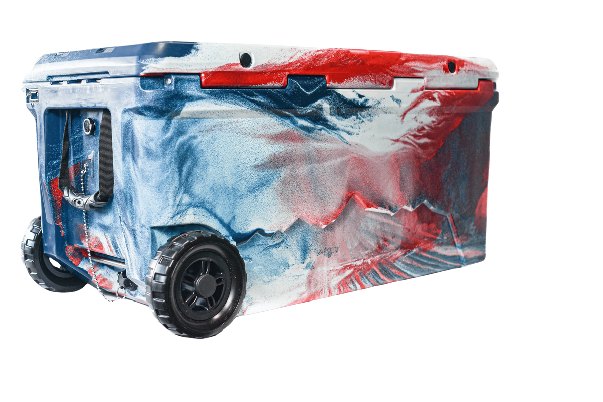 110 Quart Lone Mountain to-Molded Cooler