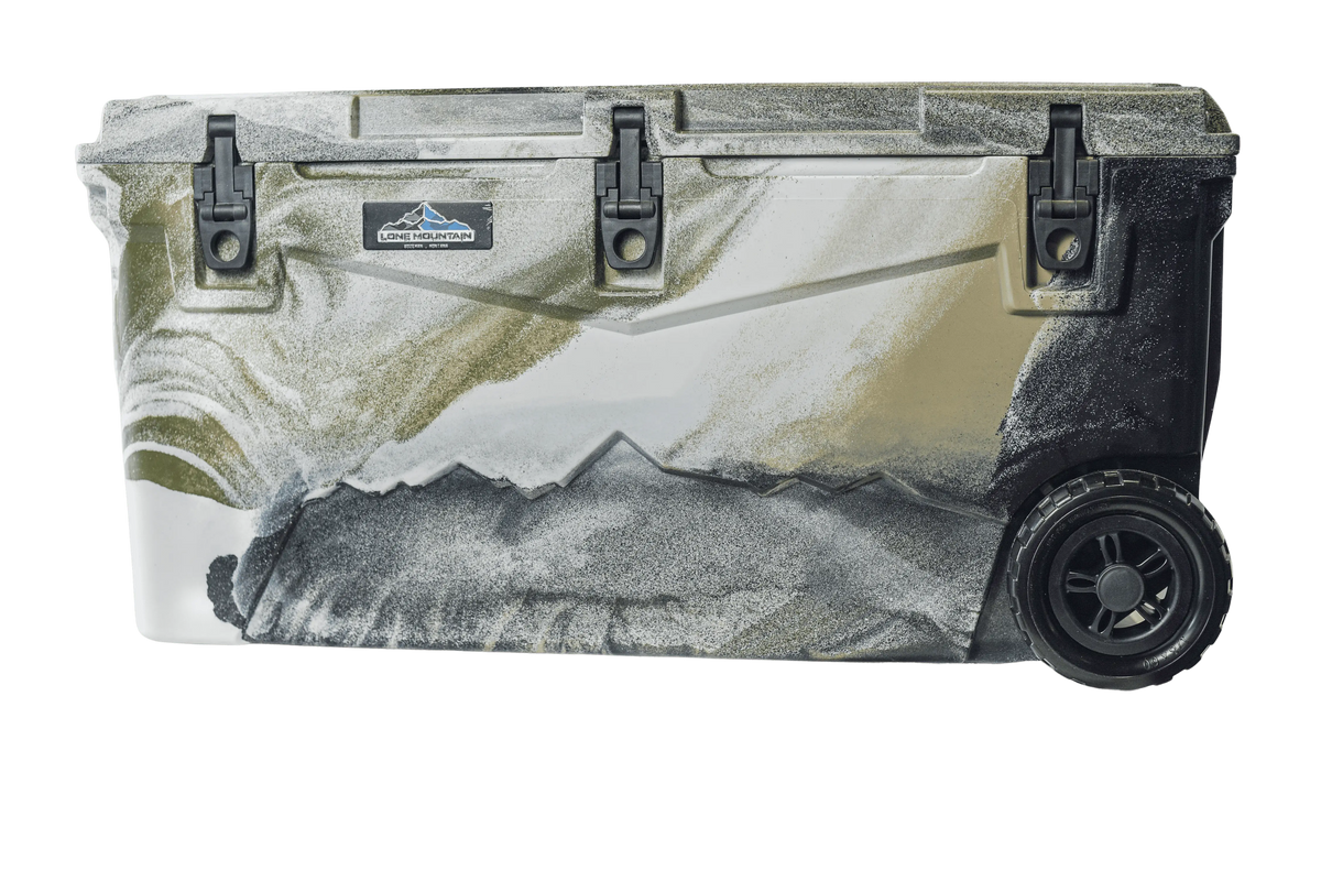 110 Quart Lone Mountain to-Molded Cooler