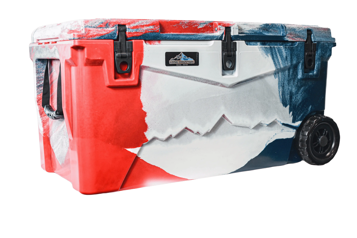 110 Quart Lone Mountain to-Molded Cooler
